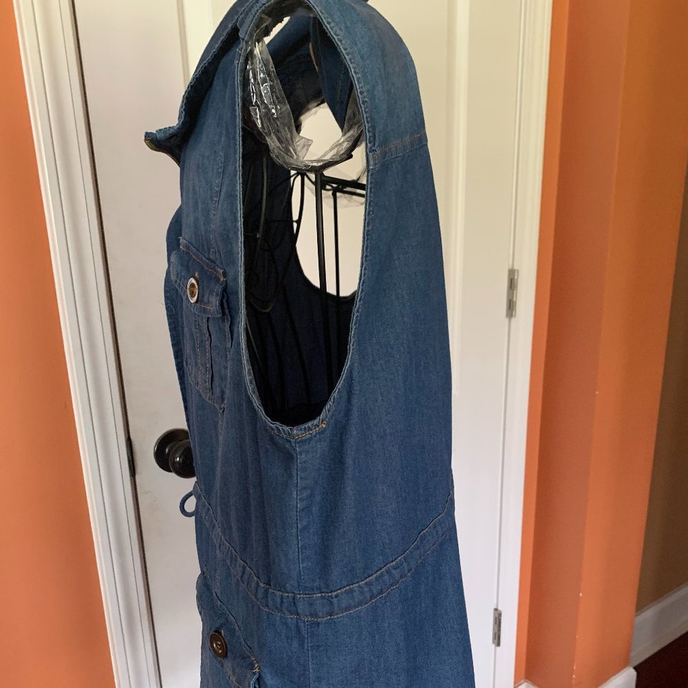 2Sable Denim Vest - Picture 4 of 8